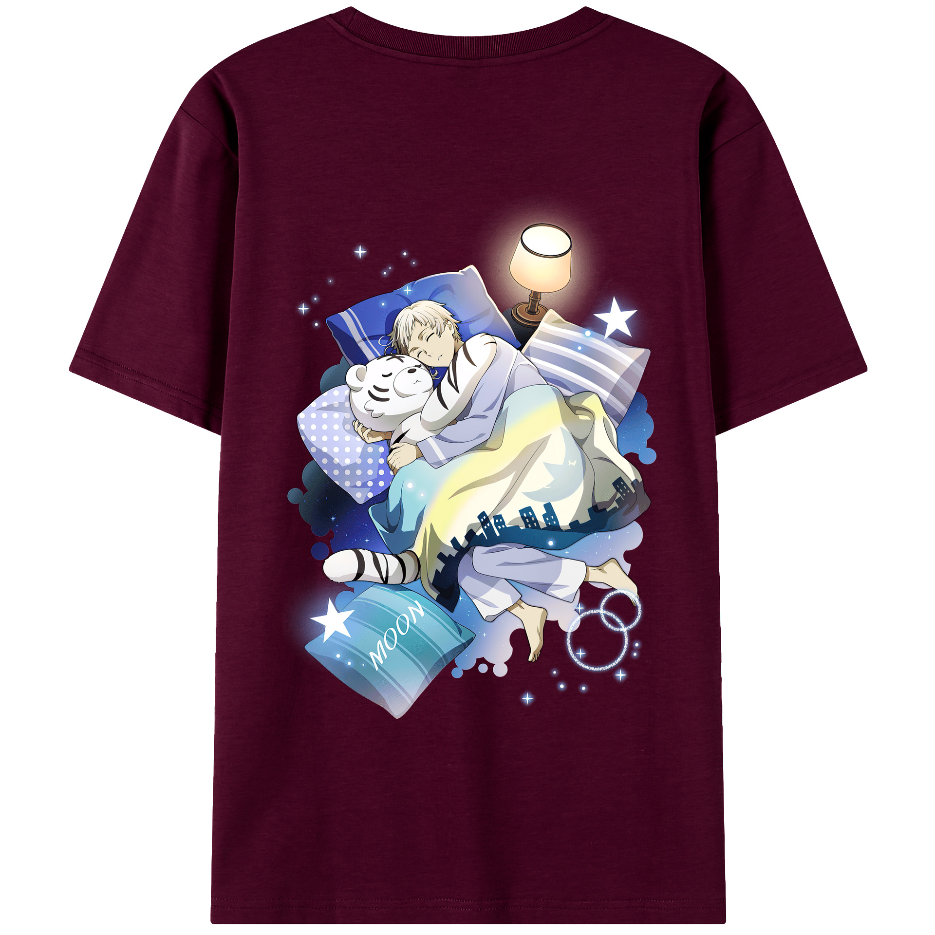 （画像用） 文豪ストレイドッグス Bungo Stray Dogs レディース半袖Tシャツ(バックプリント)